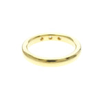 Tiffany Stacking Band · 3 Diamond · 18K Yellow