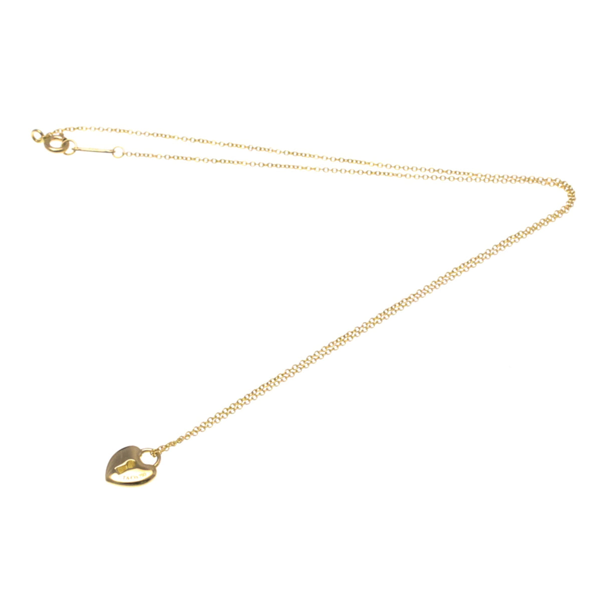 Tiffany Heart Lock Key · Rose Gold