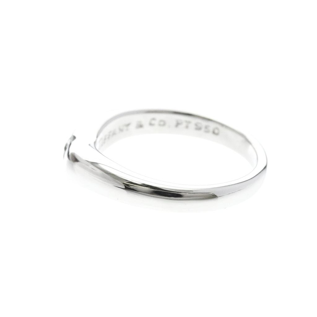Tiffany Curved Band · Platinum · Diamond