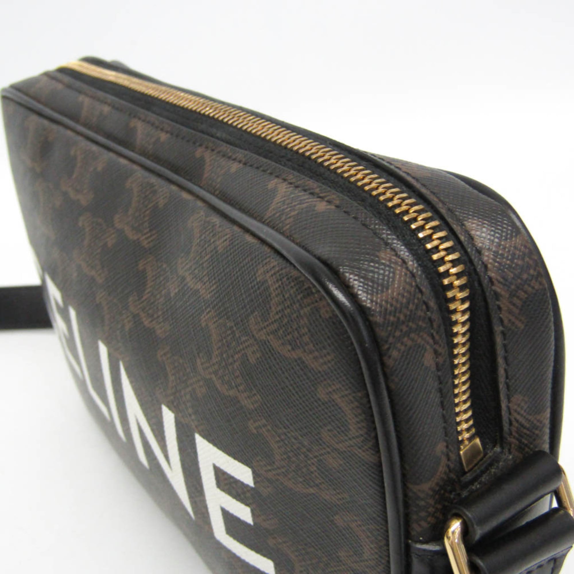 Celine Triomphe Horizontal · Coated Canvas