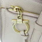 Salvatore Ferragamo Gancini · Leather Tote
