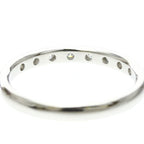 Tiffany Stacking Band · 8 Diamonds · Platinum
