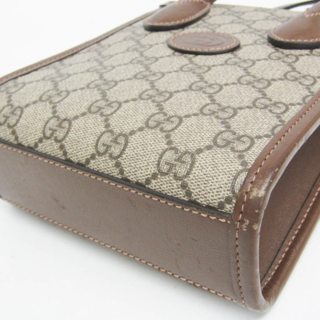 Gucci Interlocking G · GG Supreme · Leather