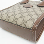 Gucci Interlocking G · GG Supreme · Leather