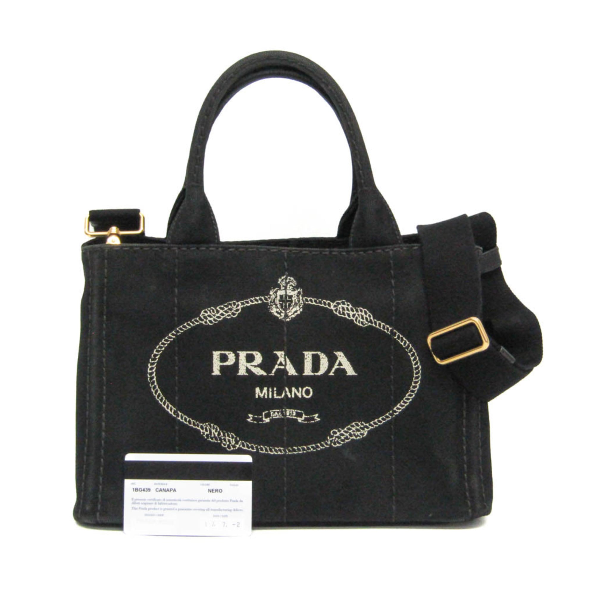 Prada Canapa · Canvas Tote
