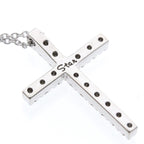 Star Jewelry Diamond Cross · 18K White Gold