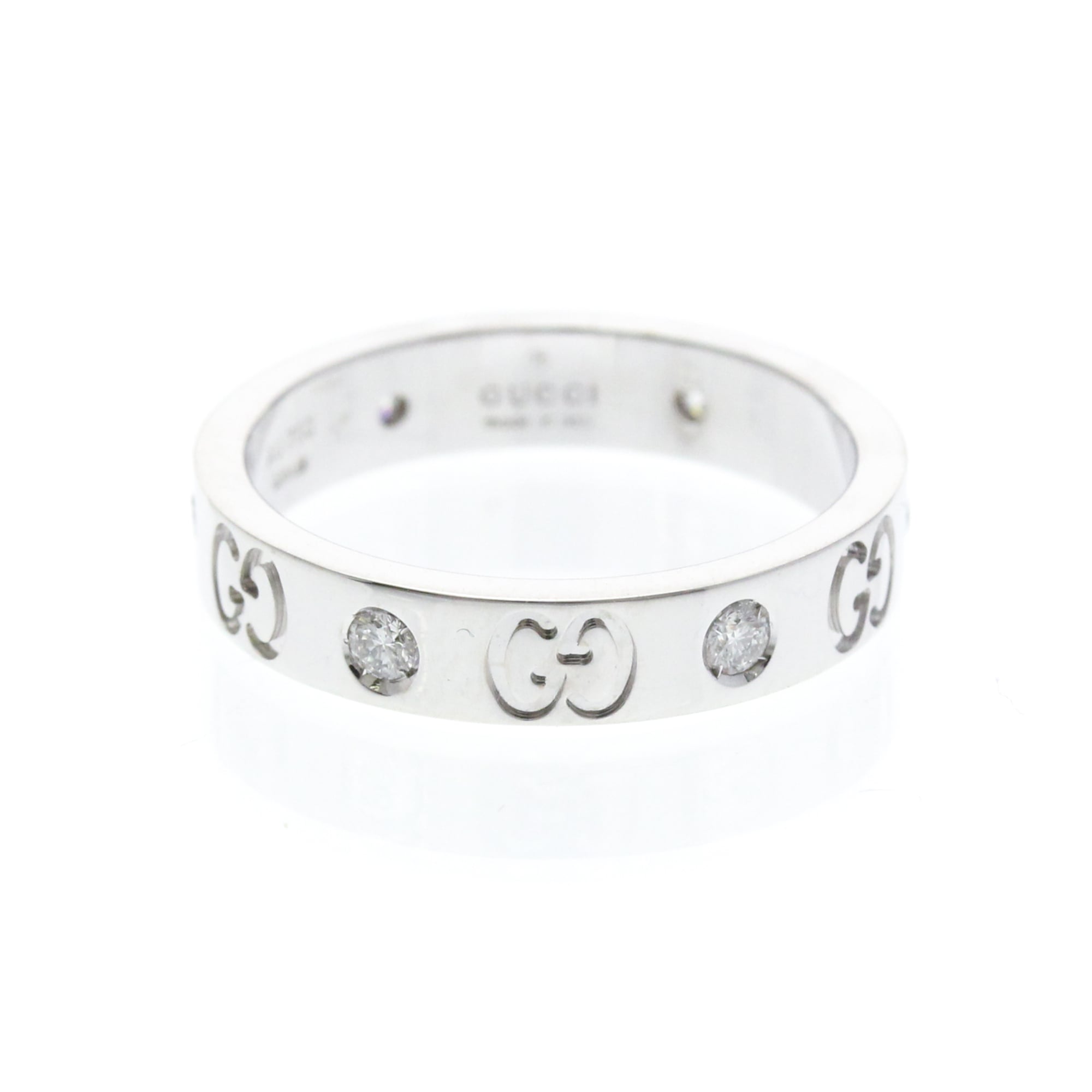 Gucci Icon · Diamond · 18K White Gold