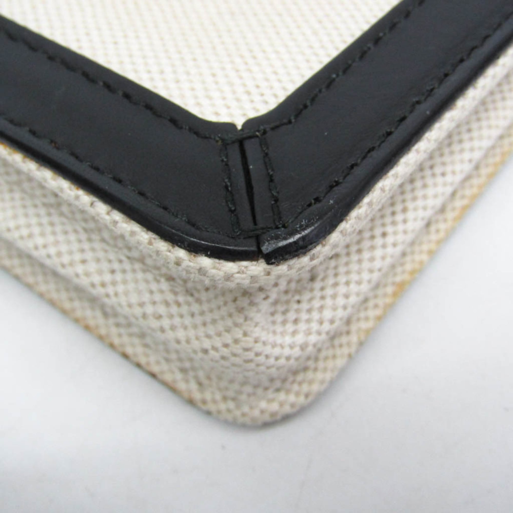 Balenciaga Navy Pochette · Canvas & Leather