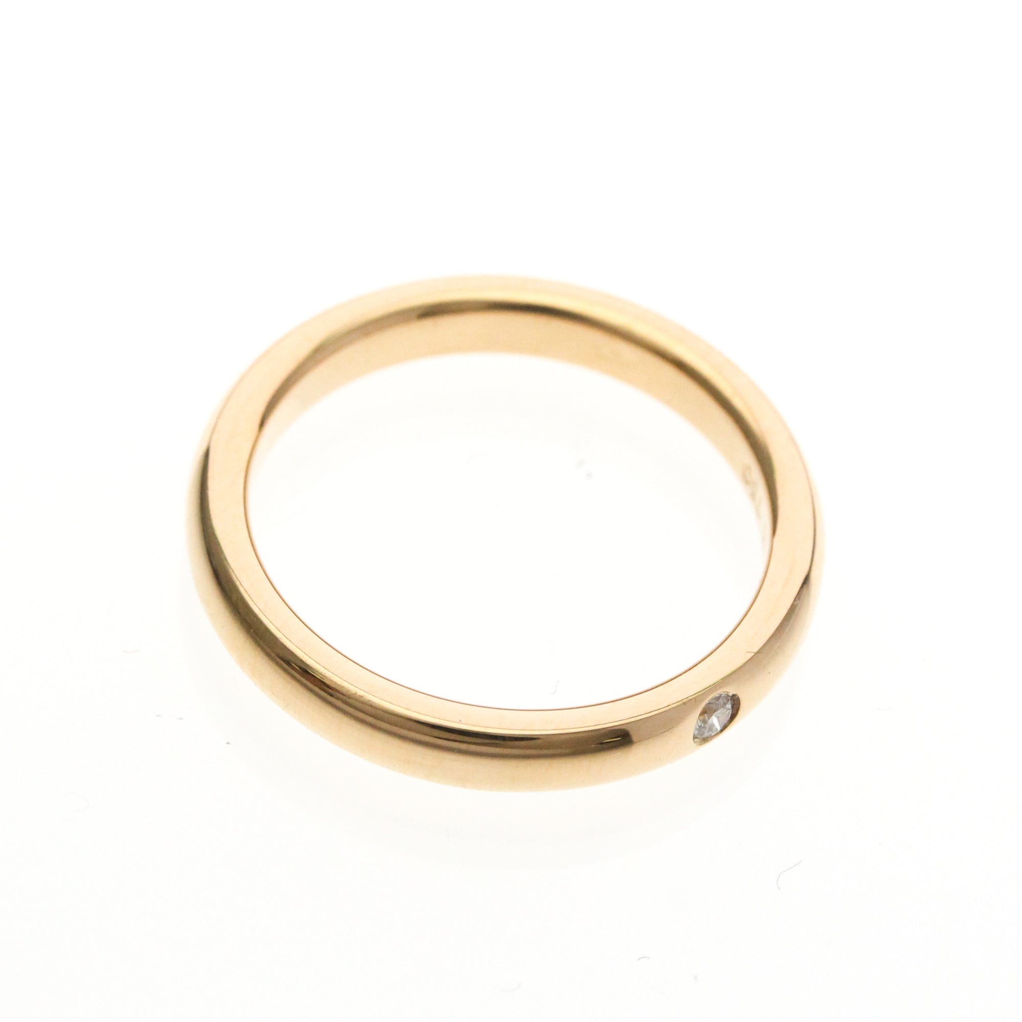 Tiffany Stacking Band · Diamond · Rose Gold