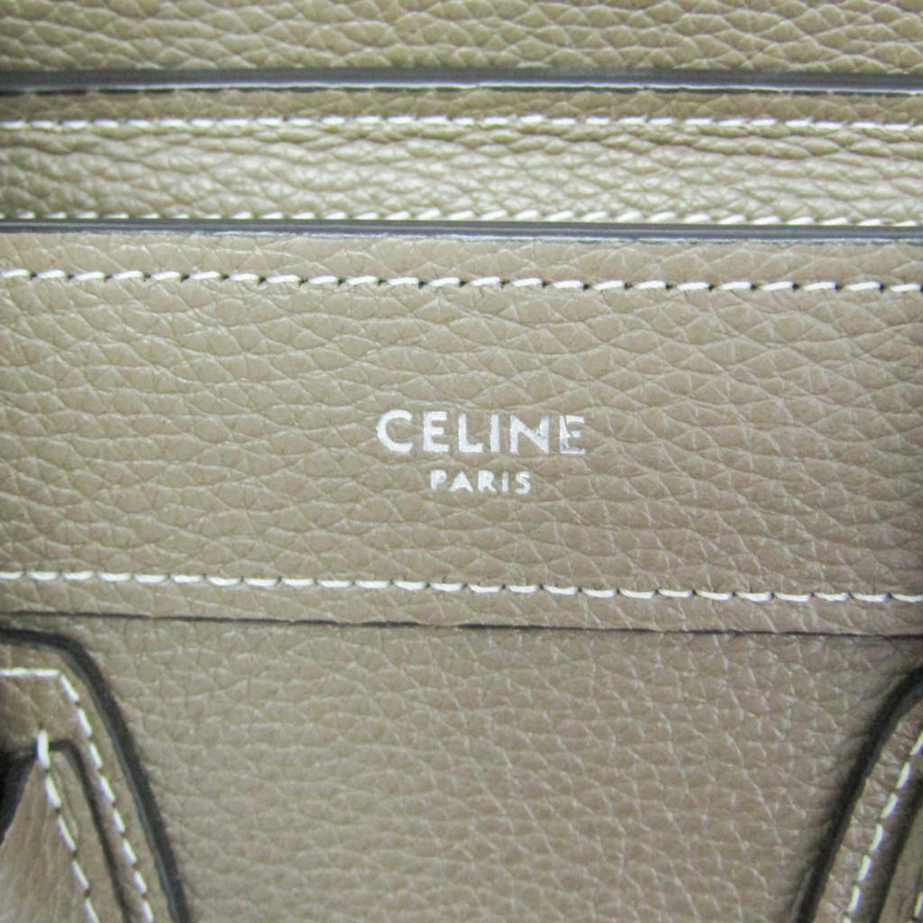 Celine Luggage Nano · Leather