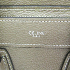 Celine Luggage Nano · Leather