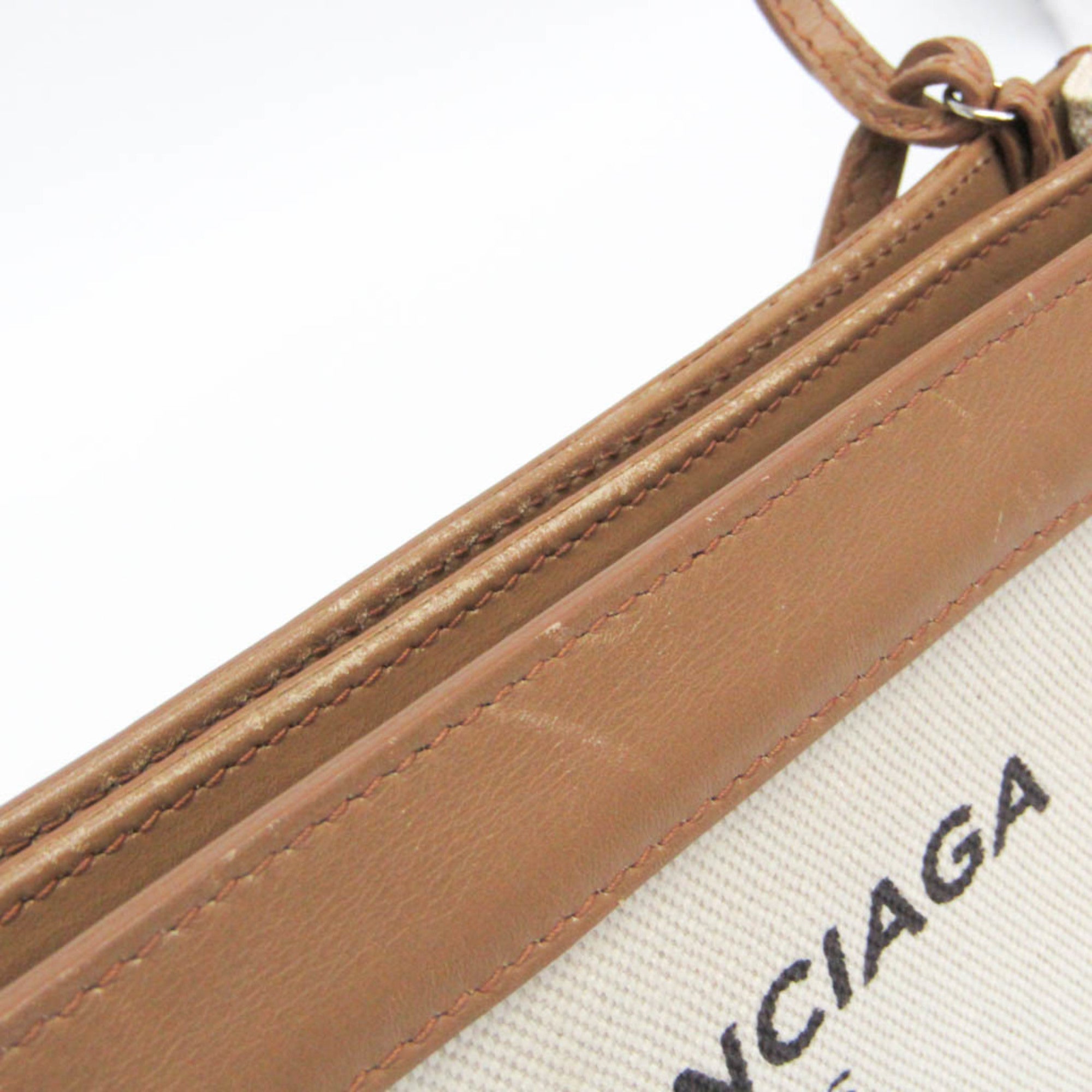 Balenciaga Navy Pochette · Canvas