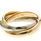 Cartier Trinity · Tri-Gold · Diamond