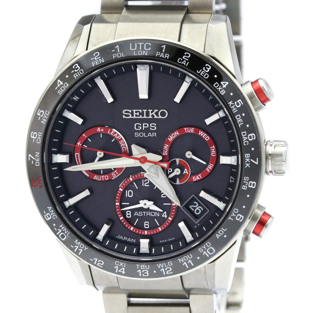 Seiko Astron · Ceramic & Steel · GPS Solar