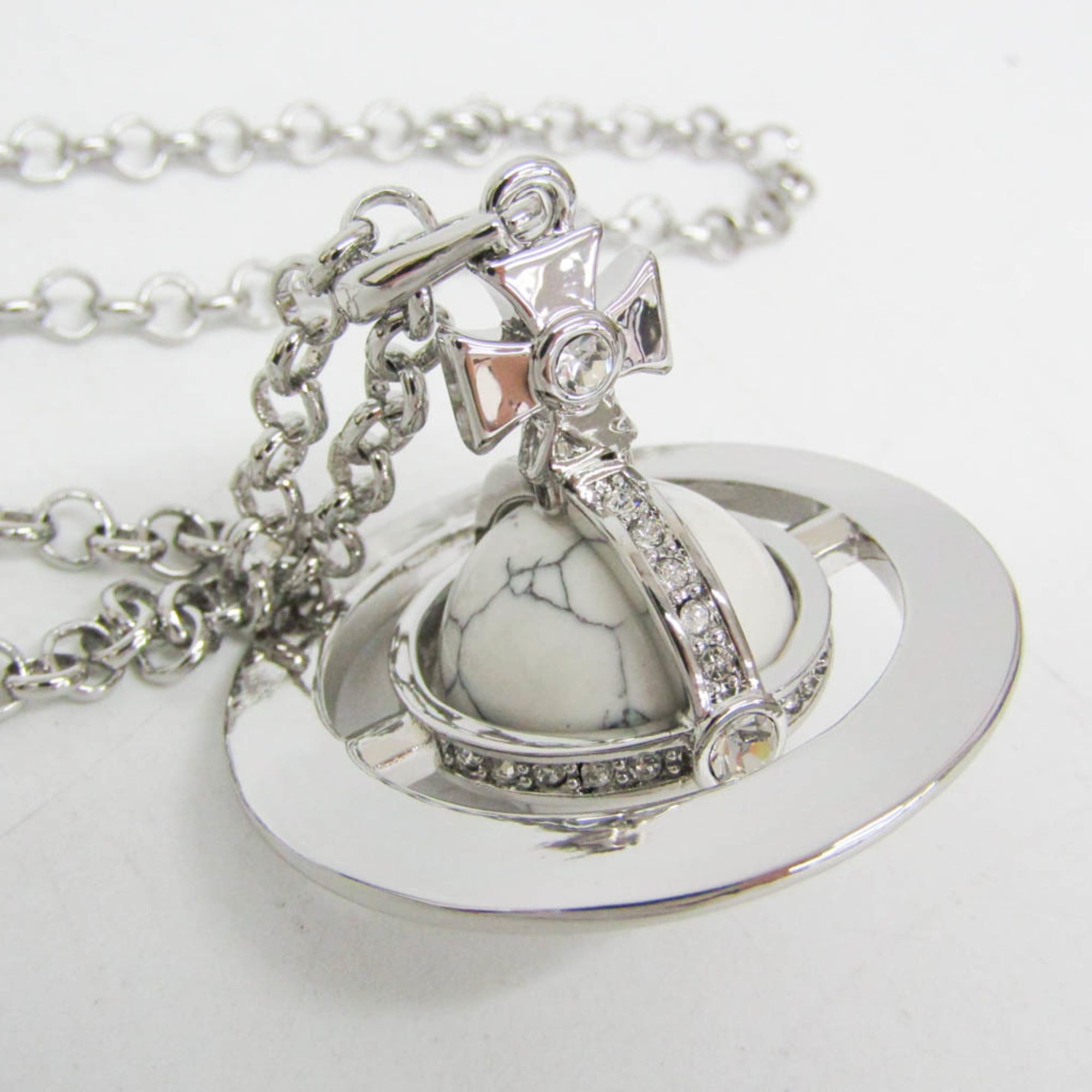 Vivienne Westwood Orb Marble · Silver
