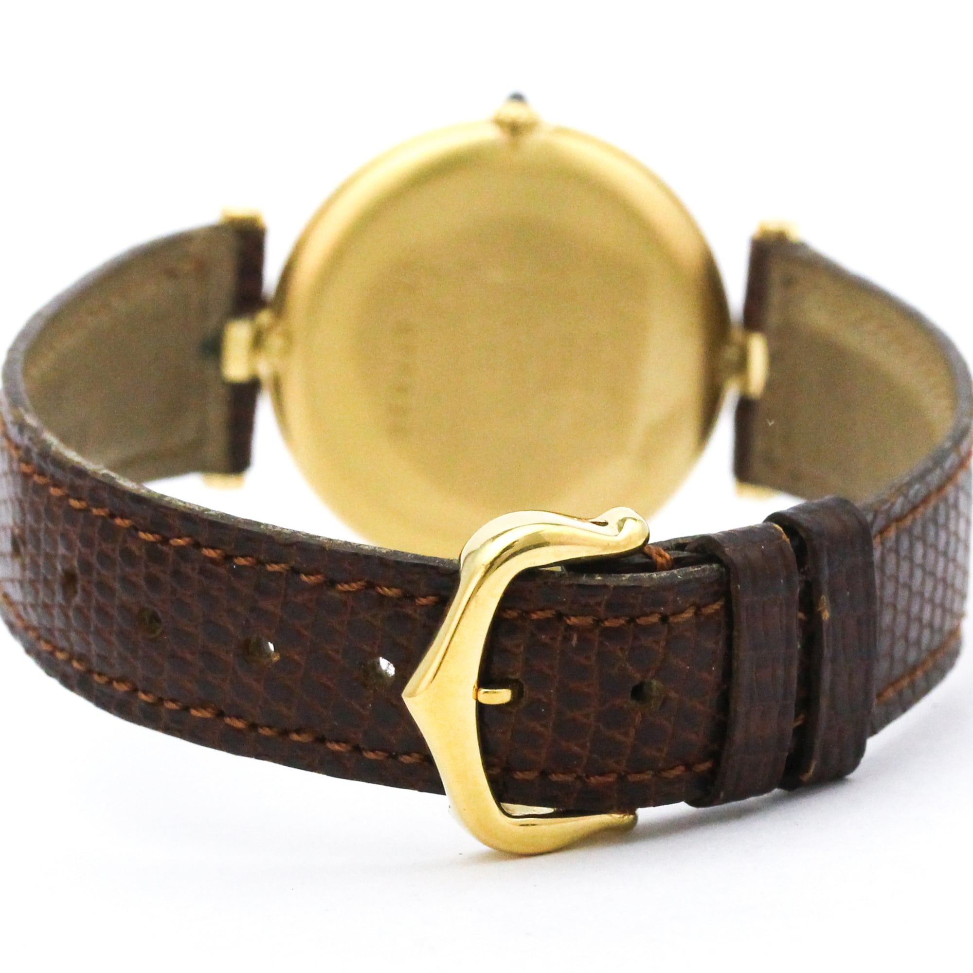 Cartier Must Vendome · Gold Plated · Quartz