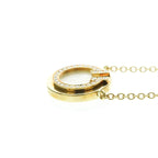 Tiffany T Two Circle · 18K Yellow Gold · Diamond