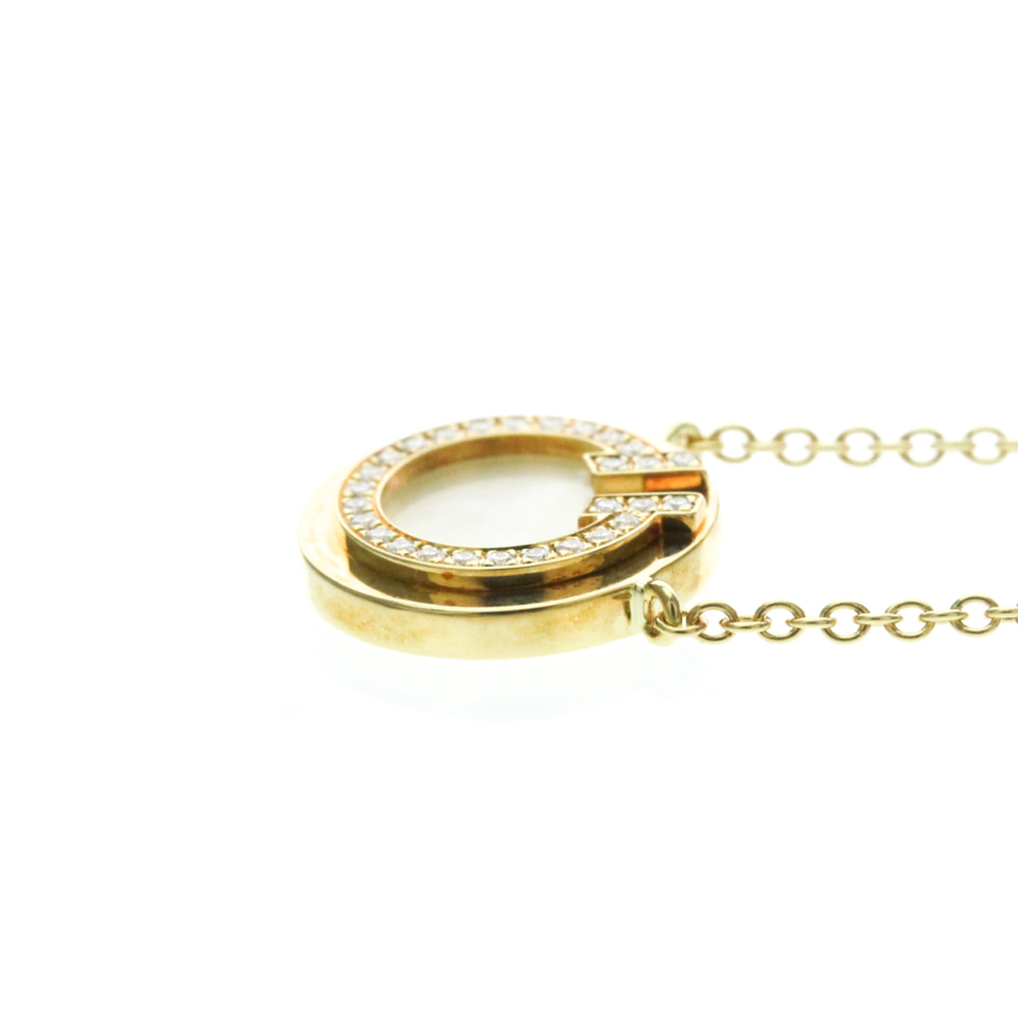 Tiffany T Two Circle · 18K Yellow Gold · Diamond
