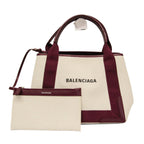 Balenciaga Navy Cabas S · Canvas