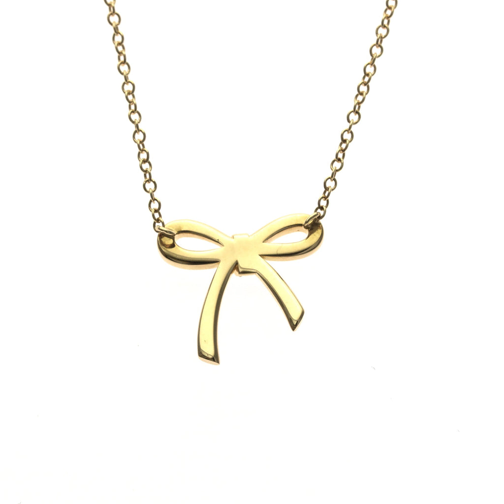 Tiffany Bow Ribbon · Rose Gold · Ruby