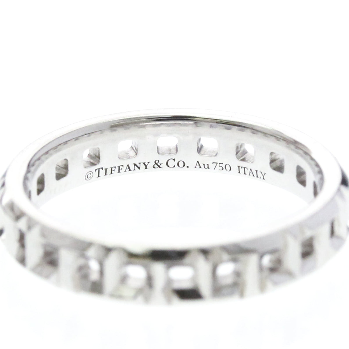 Tiffany T True Narrowing · 18K White Gold