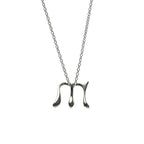 Tiffany Letter M · Sterling Silver