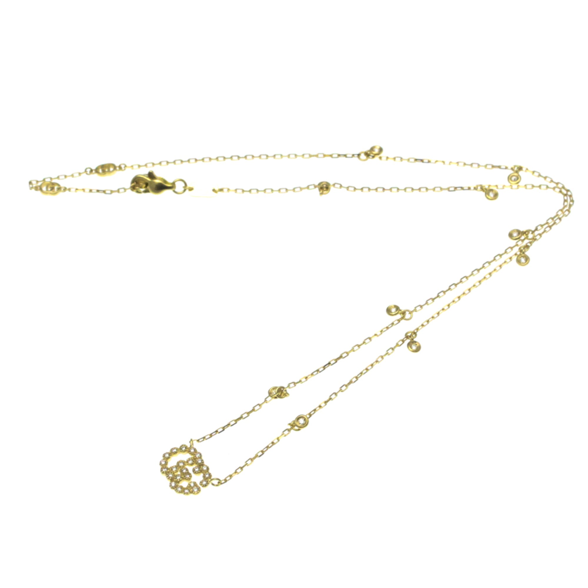 Gucci GG Logo · Diamond · 18K Yellow Gold