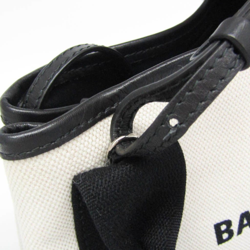 Balenciaga Navy Cabas XS · Canvas & Leather