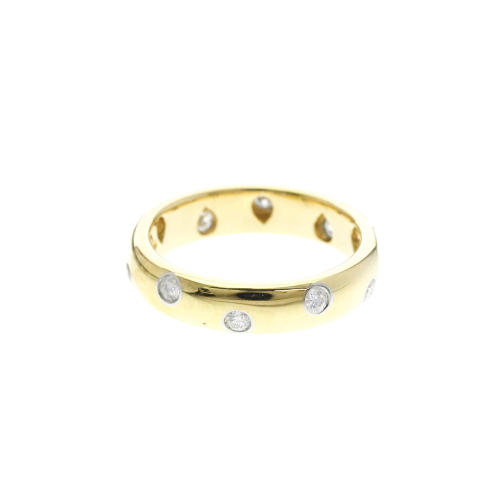 Tiffany Dots · 18K Yellow Gold · Platinum