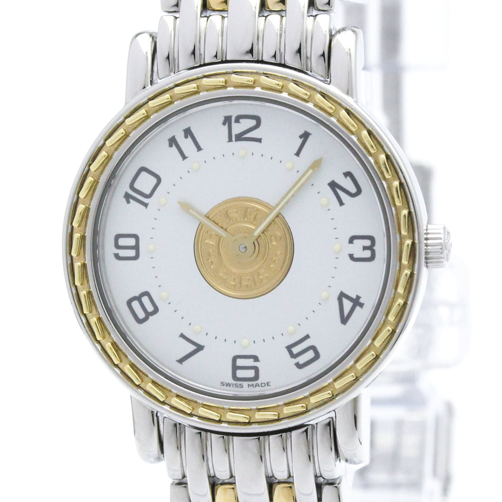 Hermès Sellier · Gold Plated Steel · Quartz
