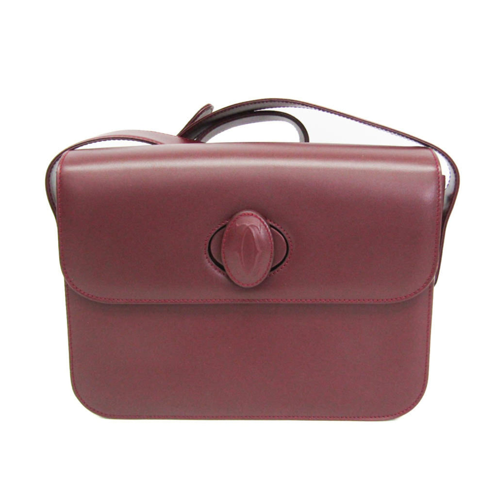 Cartier Must · Leather · Bordeaux