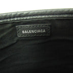 Balenciaga Navy Cabas XS · Canvas & Leather