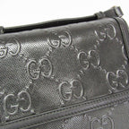 Gucci GG Embossed Crossbody · Leather