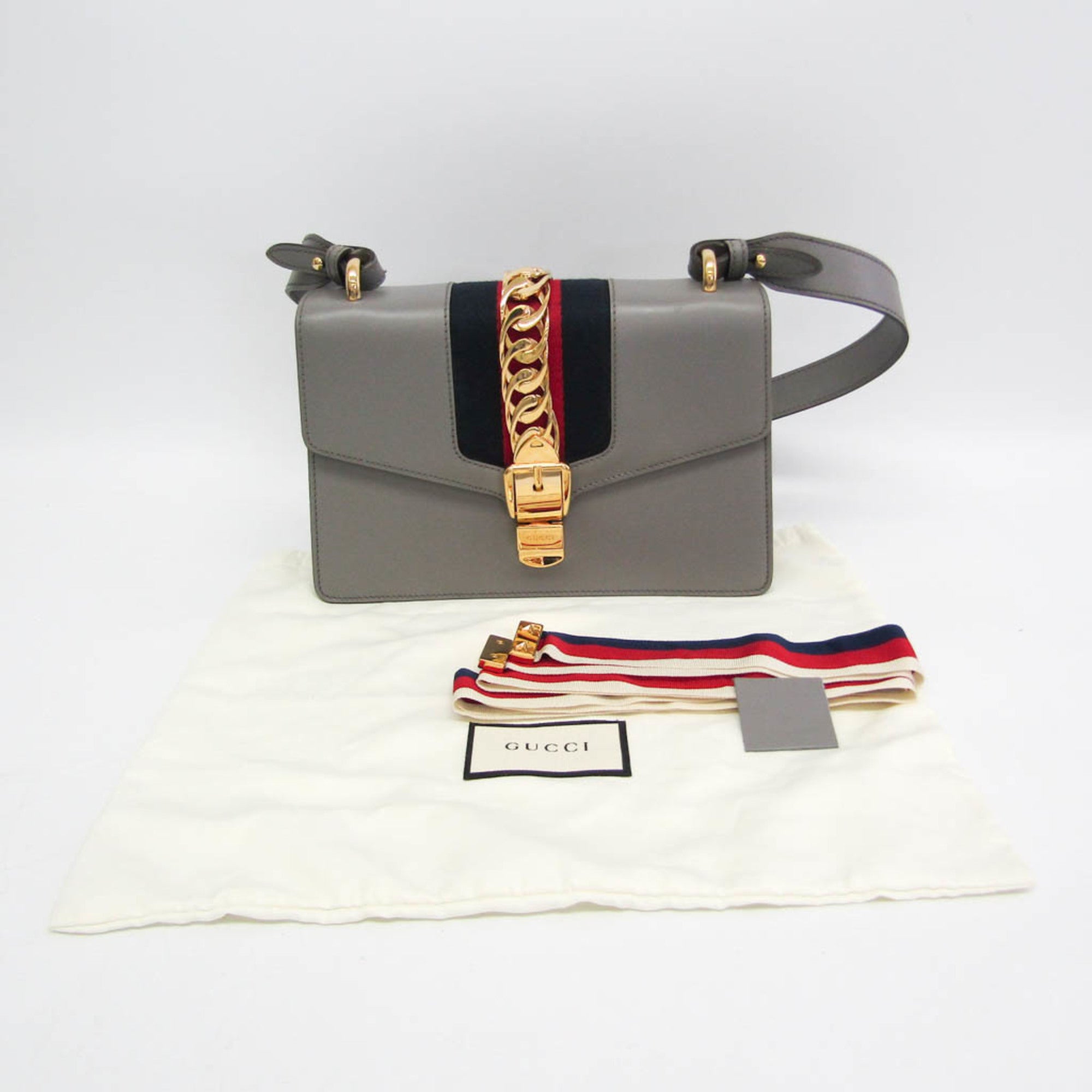 Gucci Sylvie · Leather Shoulder Bag