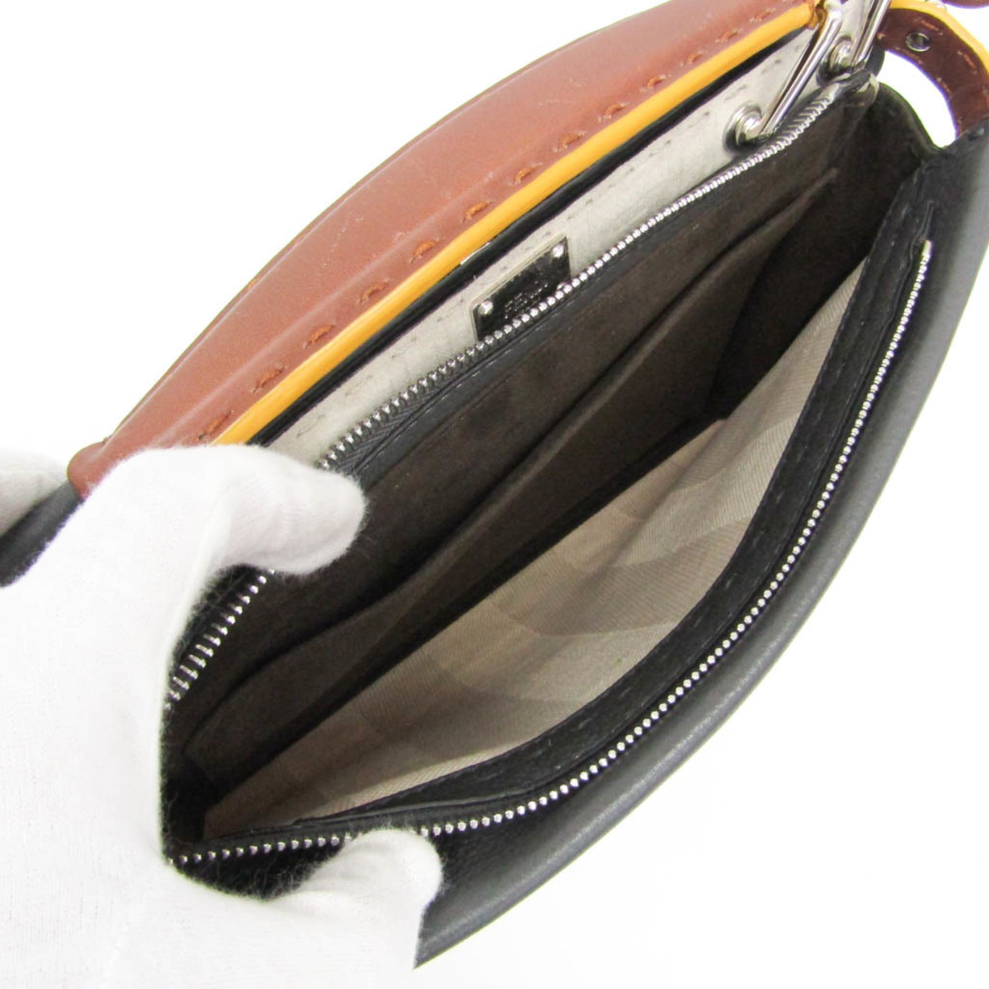 Fendi Selleria Peekaboo · Canvas & Leather