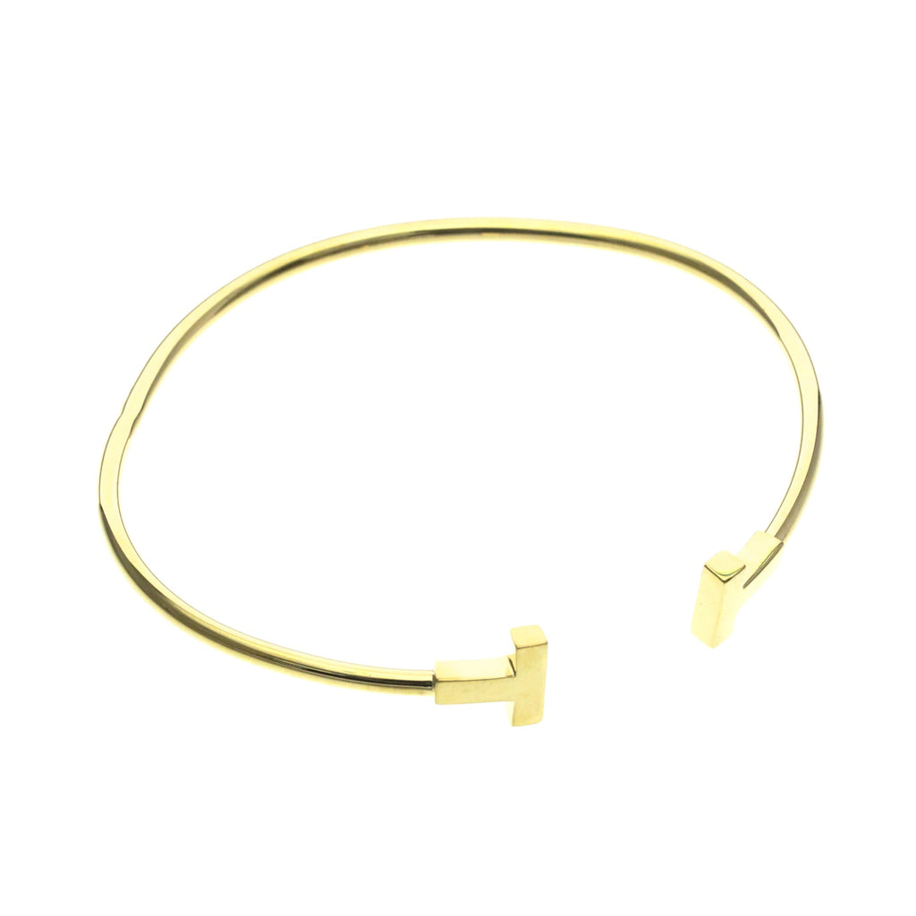 Tiffany T Wire · 18K Yellow Gold Bangle