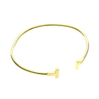 Tiffany T Wire · 18K Yellow Gold Bangle