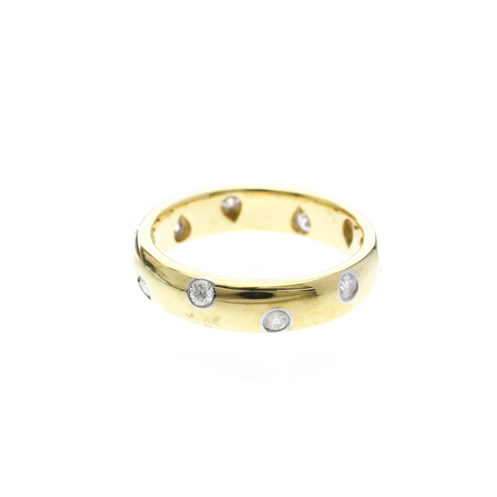 Tiffany Dots · 18K Yellow Gold · Platinum