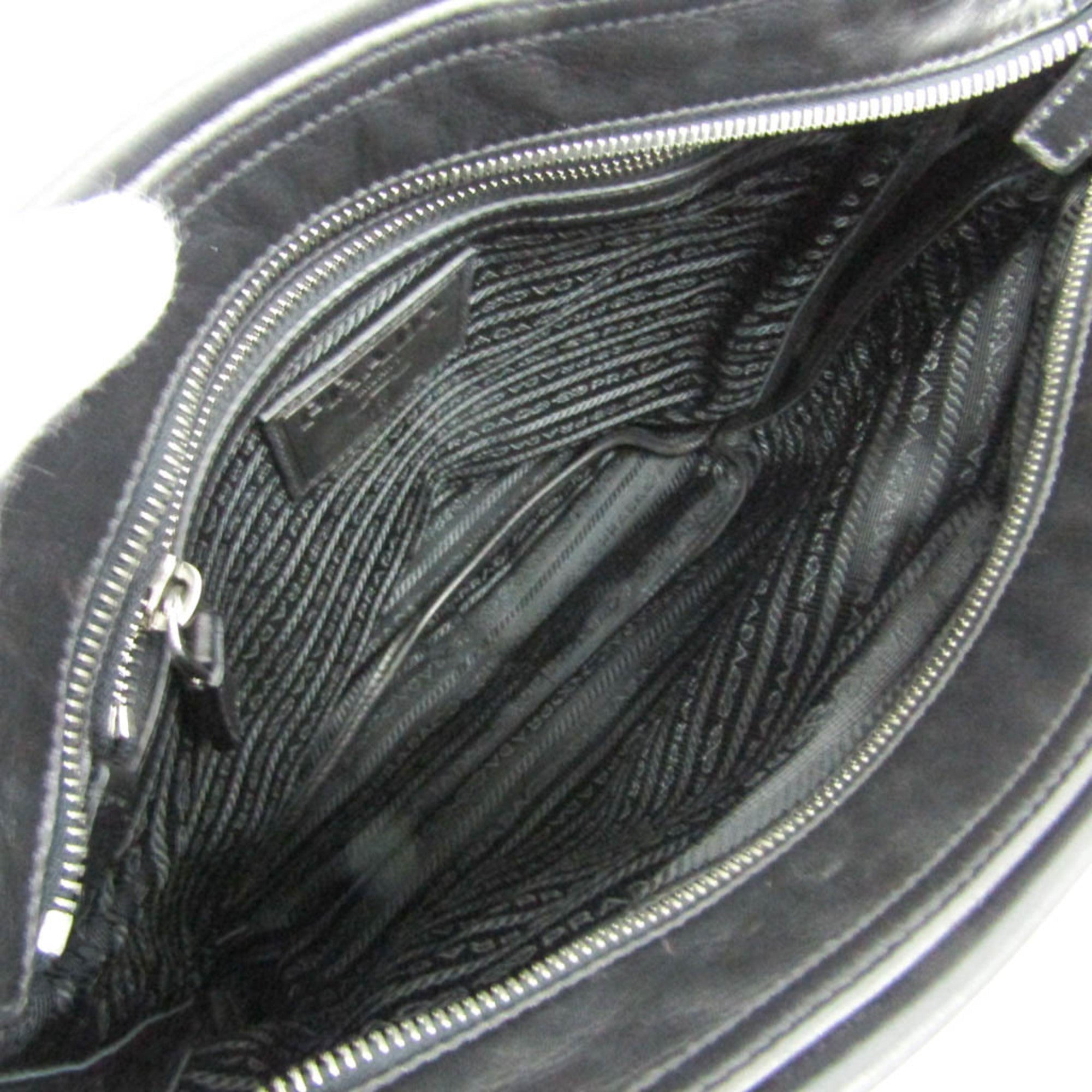 Prada Bandoliera · Leather Shoulder Bag