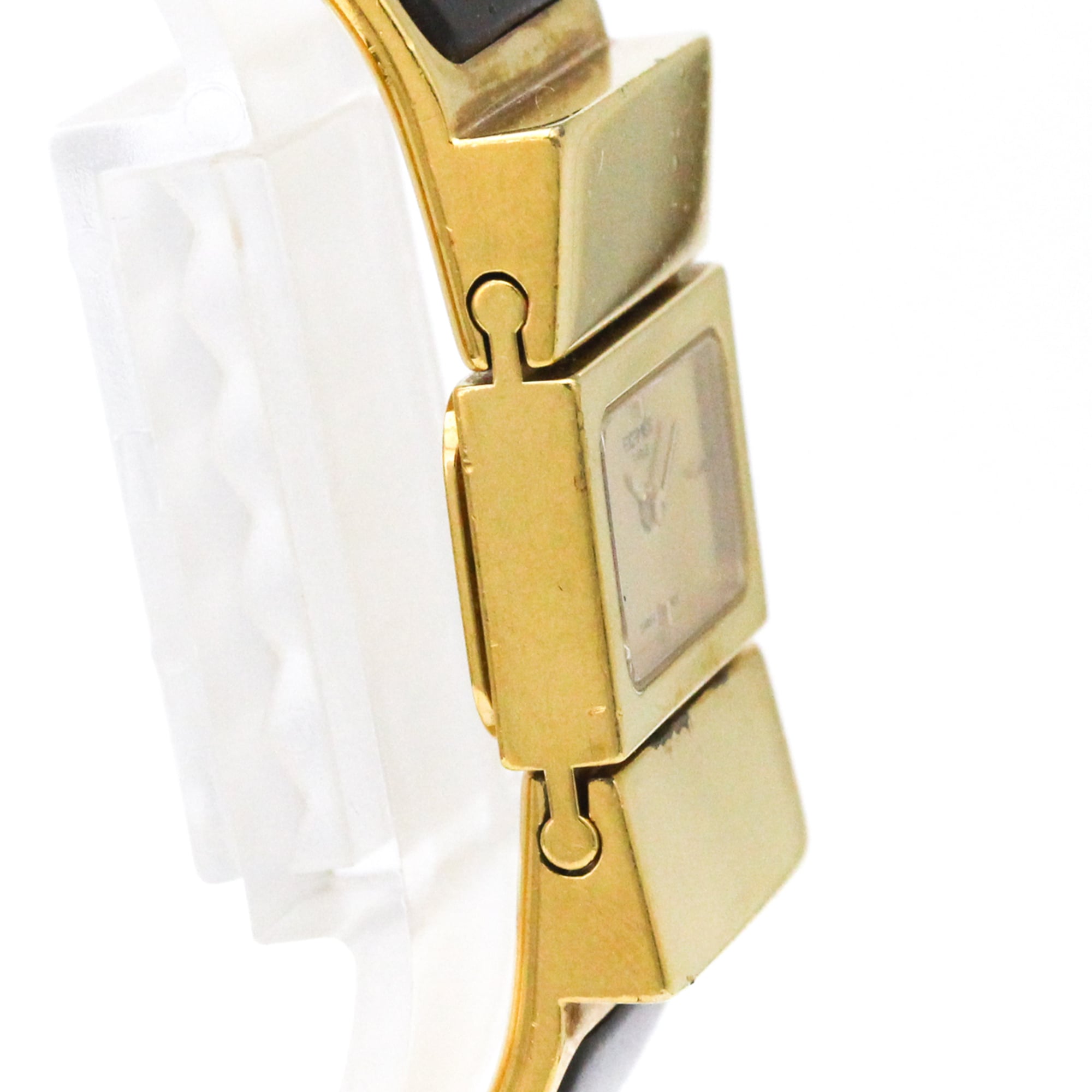 Hermès Loque · Gold Plated · Quartz
