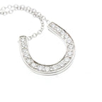 Tiffany Horseshoe · Platinum · Diamond