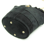 Salvatore Ferragamo Gancini · Suede Leather
