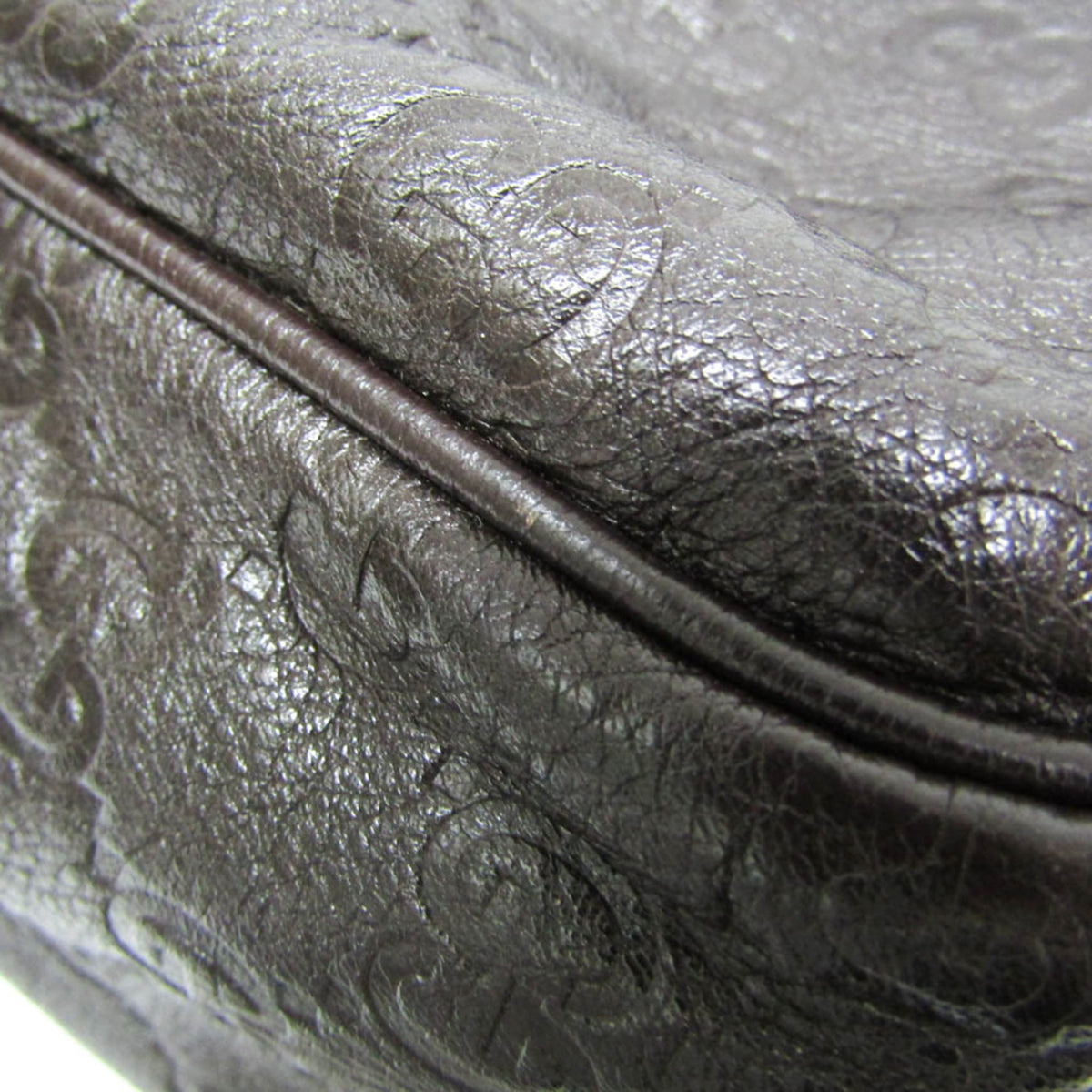 Gucci Guccissima · Leather Messenger