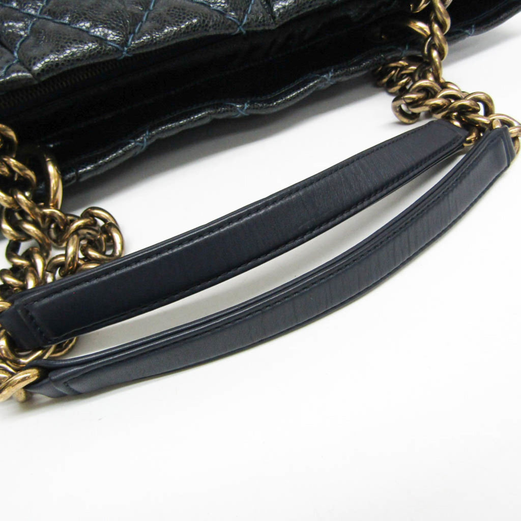 Chanel Matelasse Chain · Grained Calfskin