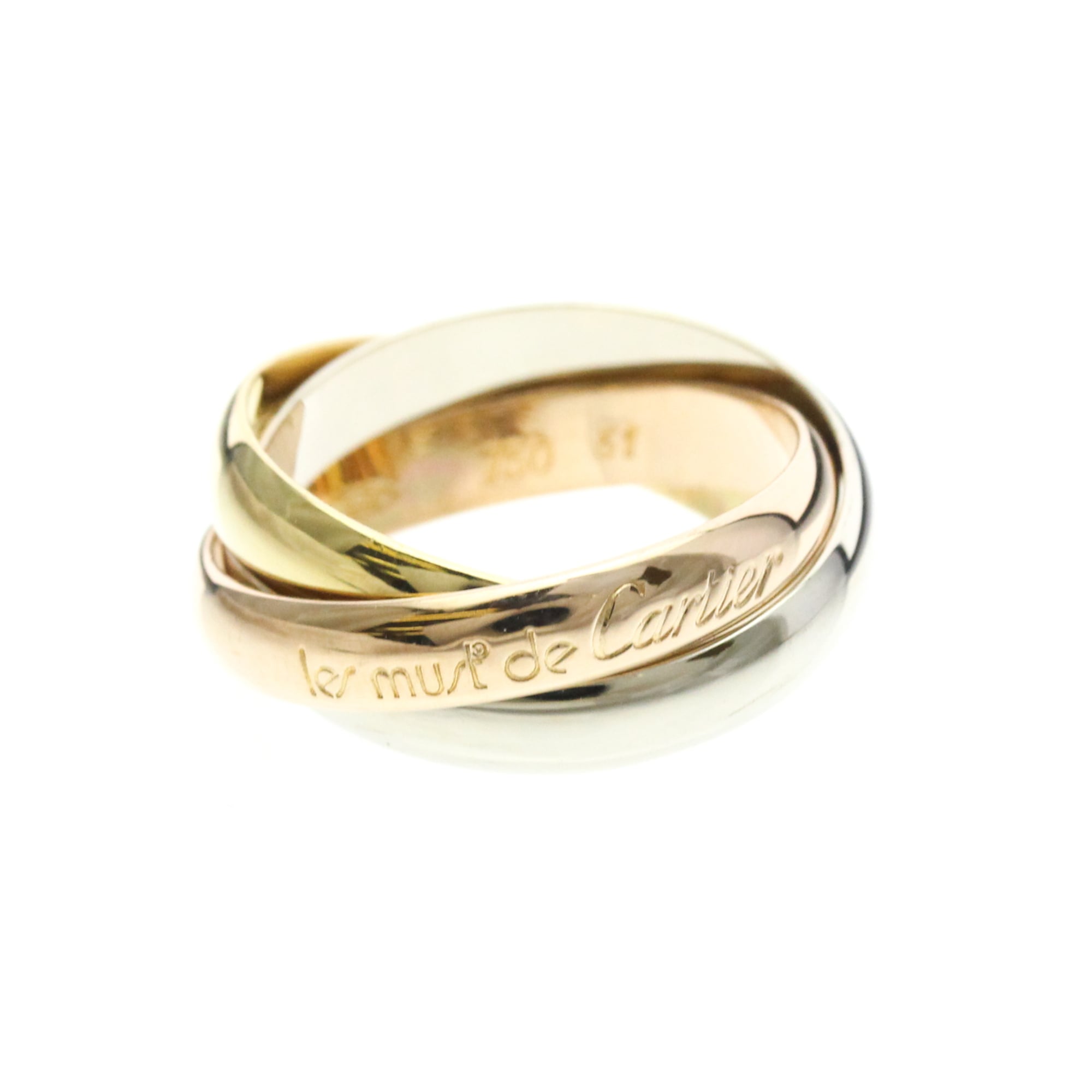 Cartier Trinity · Three Gold