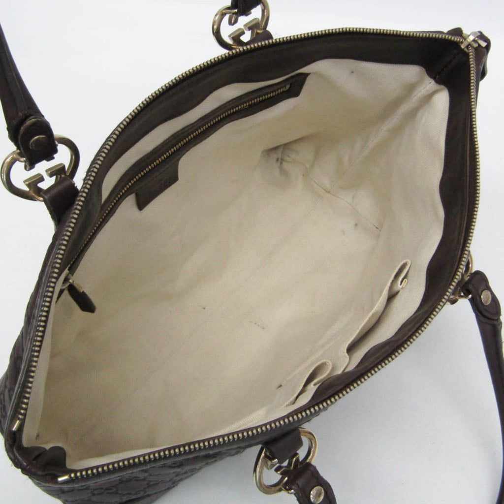 Gucci Guccissima · Embossed Leather Tote