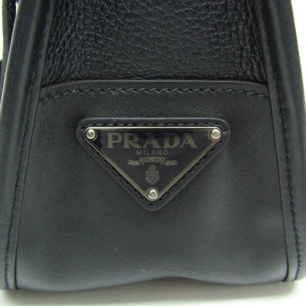 Prada Leather Messenger · Dual Tone