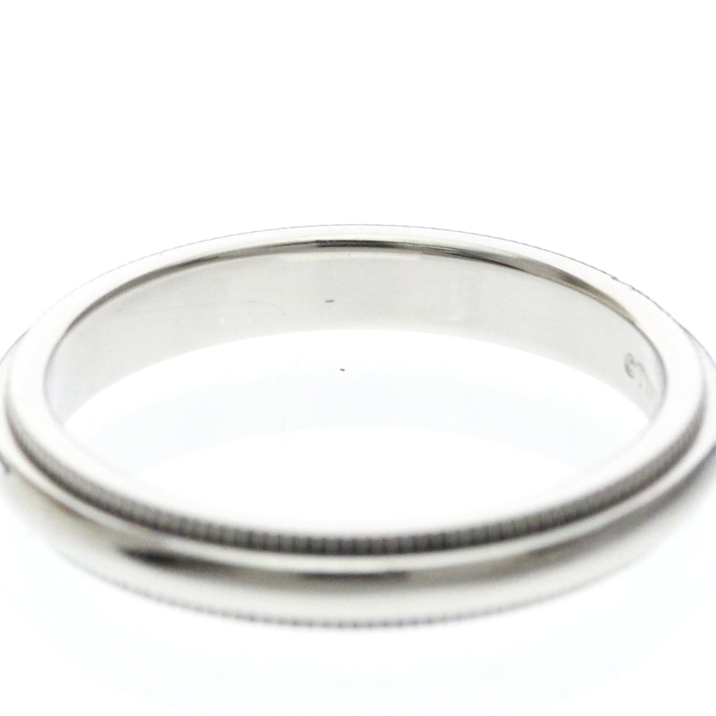Tiffany Milgrain · Platinum