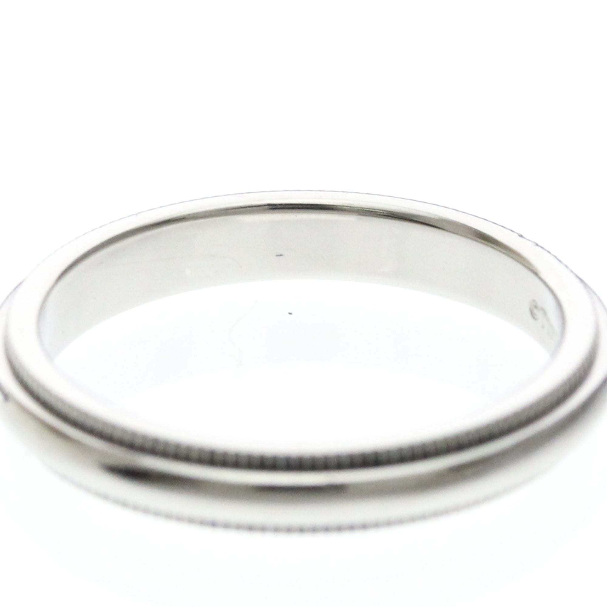 Tiffany Milgrain · Platinum