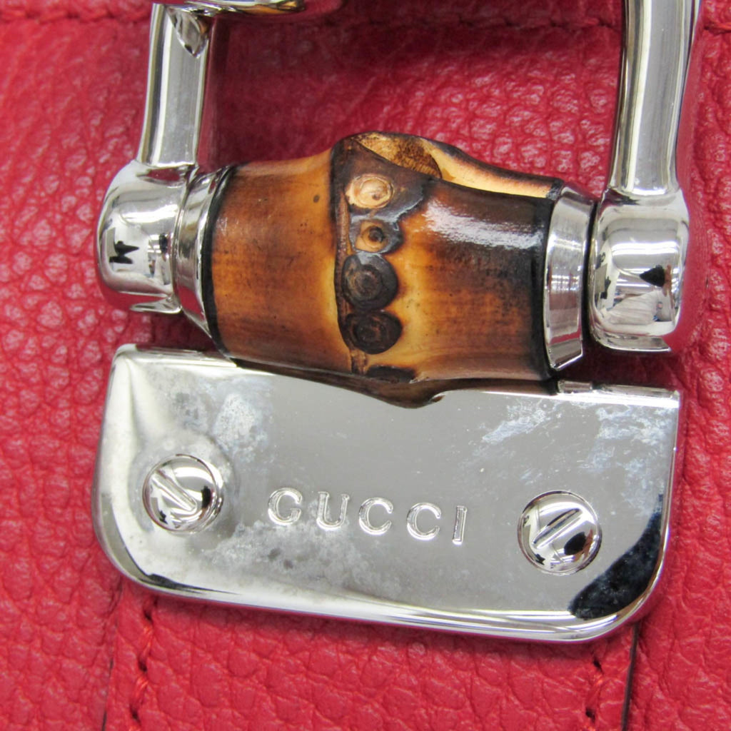 Gucci Bamboo · Leather Shoulder Bag